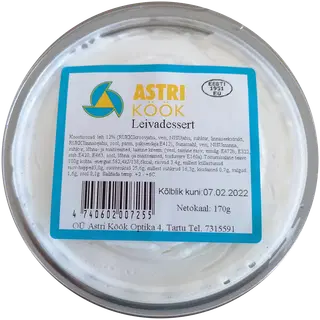Astri Köök Leivadessert 170G