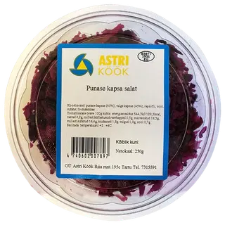 Astri Köök Punase Kapsa Salat 250G