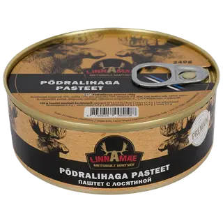Linnamäe põdralihaga pasteet 240g