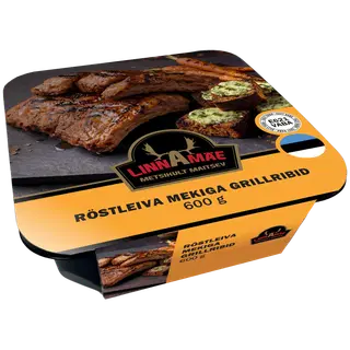 Linnamäe Röstleiva mekiga grillribid 600g
