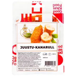 Kikas Juustu-Kanarull 330 G