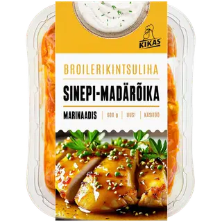 Kikas Broilerikintsuliha sinepi-mädarõika marinaadis 600g Kikas