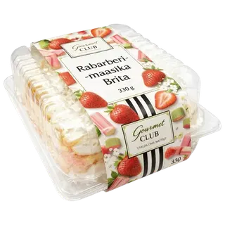 Gourmet Club Rabarberi-Maasika Brita 330 g