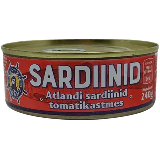 Kapten Grant sardiinid tomatikastmes 240g