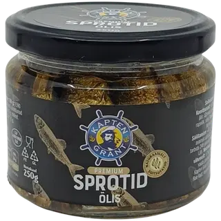 Sprotid õlis KAPTEN GRANT, 250g