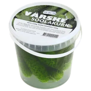 Värske soolakurk ämbris, VEETA, 500 g