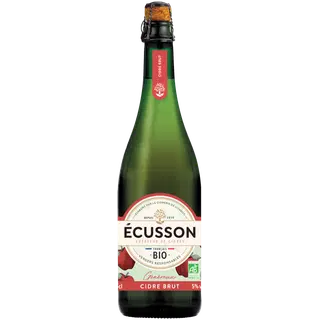 Ecusson Bio Brut siider 5%vol 750 ml