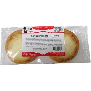 Marta Pagar Kohupiimakorp 2x60 G