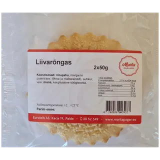 Marta Pagar Liivarõngas 2x50 G