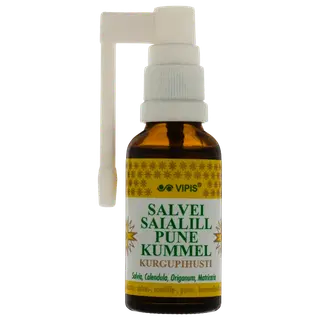 Salvei, saialille, pune, kummeli tinktuur, VIPIS, 30 ml