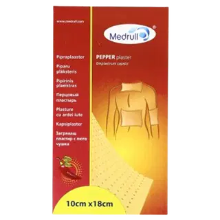 Medrull pipraplaaster 9 g 10 X 18 Cm