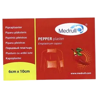 Medrull pipraplaaster 5 g 10 X 6 cm