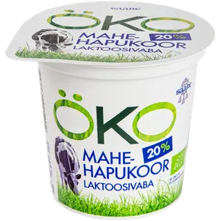 Hapukoor laktoosivaba Saare 20% öko 300g