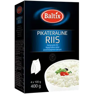 Pikateraline riis 4 X 100 g