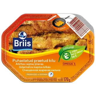 Praetud kilu puhastatud BRIIS, 170g