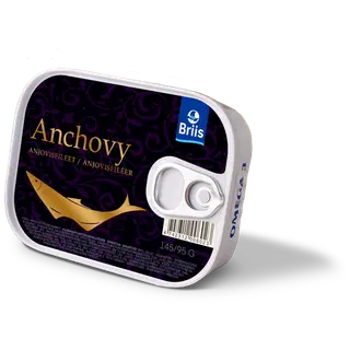 Anchovy klassikaline filee, BRIIS, 145 g