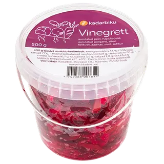 Vinegrett 500g Kadarbiku