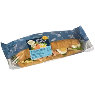 CHEF LUNDEN Suitsulõhe-muna tume ciabatta 270g