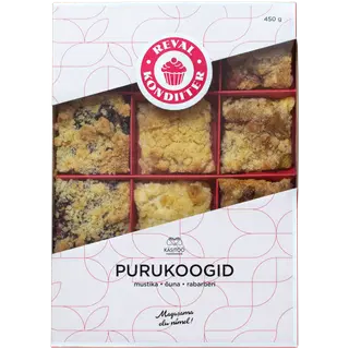 Purukookide valik Reval Kondiiter 12tk 450g