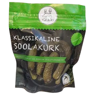 Klassikaline soolakurk 500g