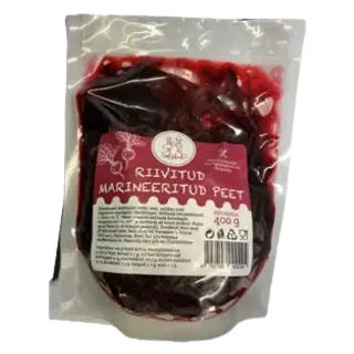 Riivitud marineeritud peet 400g