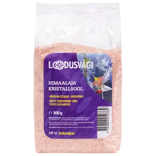 Loodusvägi himaalaja kristallsool 500 g