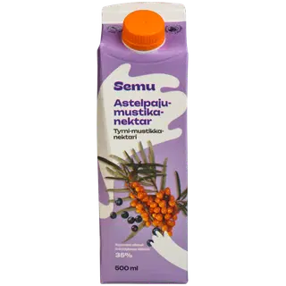 Astelpaju-mustikanektar SEMU 500ml