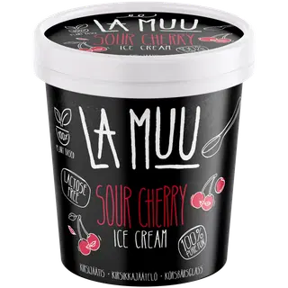 La Muu Vegan Kirsijäätis 250 g/500 ml