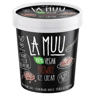 La Muu Browniejäätis röstitud metsapähkliga 250g/500 ml taimne