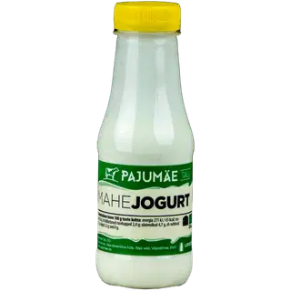 Pajumäe Talu Maitsestamata mahejogurt, 250 ml