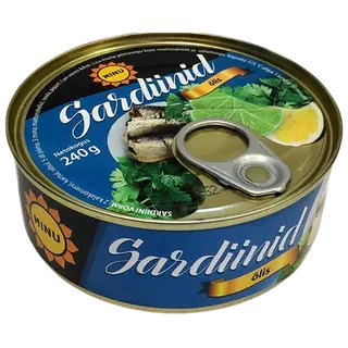 Minu atlandi sardiinid õlis 240 g