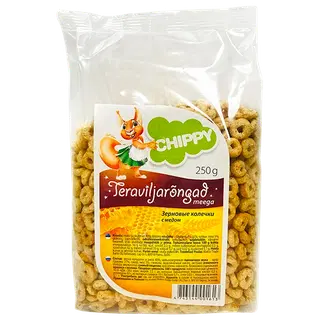 Chippy teraviljarõngad meega 250 g