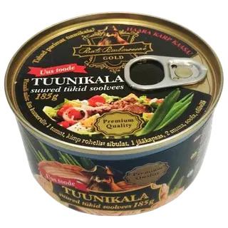 Pirate Barbarossa's Gold tuunikala suured tükid soolvees 185 g
