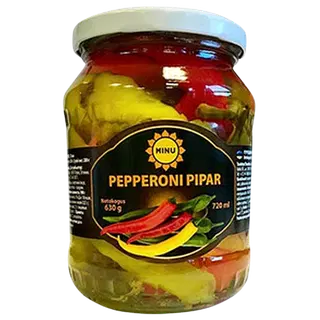 Pepperoni pipar MINU 630g