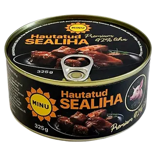 Minu premium hautatud sealiha 92% 325g