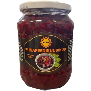 Minu punapeedikuubikud 660g