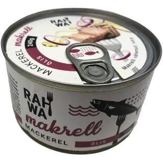 Rahwa makrel õlis 240g