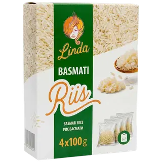Linda Basmati riis 4*100gr