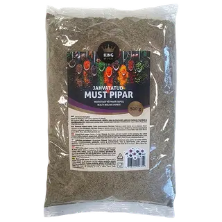 King of Spices Jahvatatud must pipar 500 g