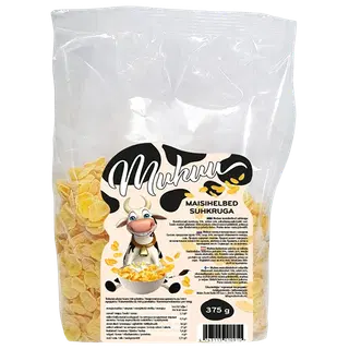 Muhuu maisihelbed suhkruga 375 g