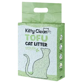 Kitty Clean tofu kassiliiv rohelise teega 5L