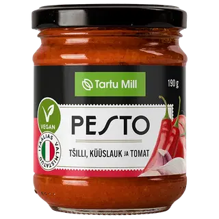 Pesto tšilli.küüsl.tomat TARTU MILL 190g
