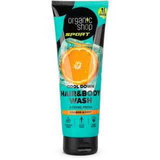 Juuste- ja kehapesu Organic Shop Sport Unisex 200ml