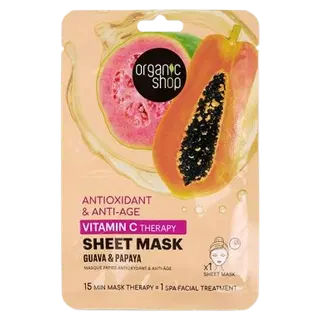 Kangasmask Organic Shop Vitamin C Therapy 1tk