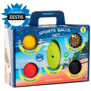 Gerardo's Toys Spordipallide komplekt 5 tk.
