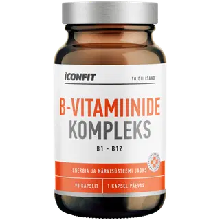 Vitamiini B kompleks ICONFIT 90tk