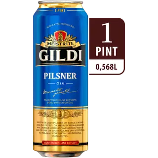 Meistrite Gildi Pilsner hele õlu 4.5% vol 0.568L
