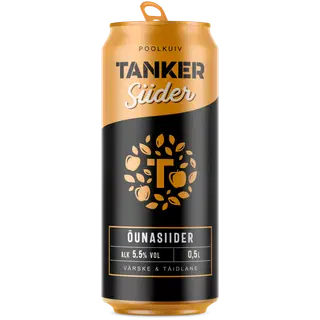 Õunasiider TANKER poolkuiv 5.5% 500ml