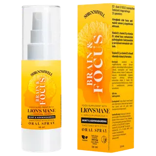 Shroomwell Brain & Focus Sprei ajule 30ml