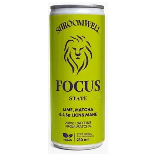 Shroomwell Focus State Laimi ja matchaga energiajook 250ml